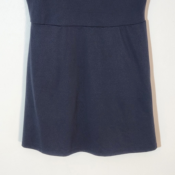 Gap Fit Sleeveless Black Athletic Mini Dress Size Medium NWT - Picture 3 of 11